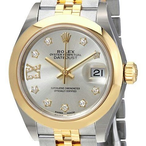 rolex damenuhr daejust in gelbgold|rolex lady datejust bracelet.